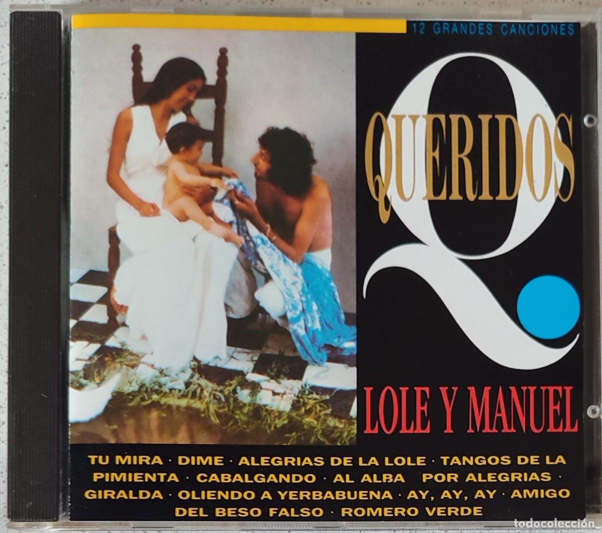 CDs de m&uacute;sica: LOLE Y MANUEL - QUERIDOS - CD - 1993 - 12 TEMAS - Foto 1