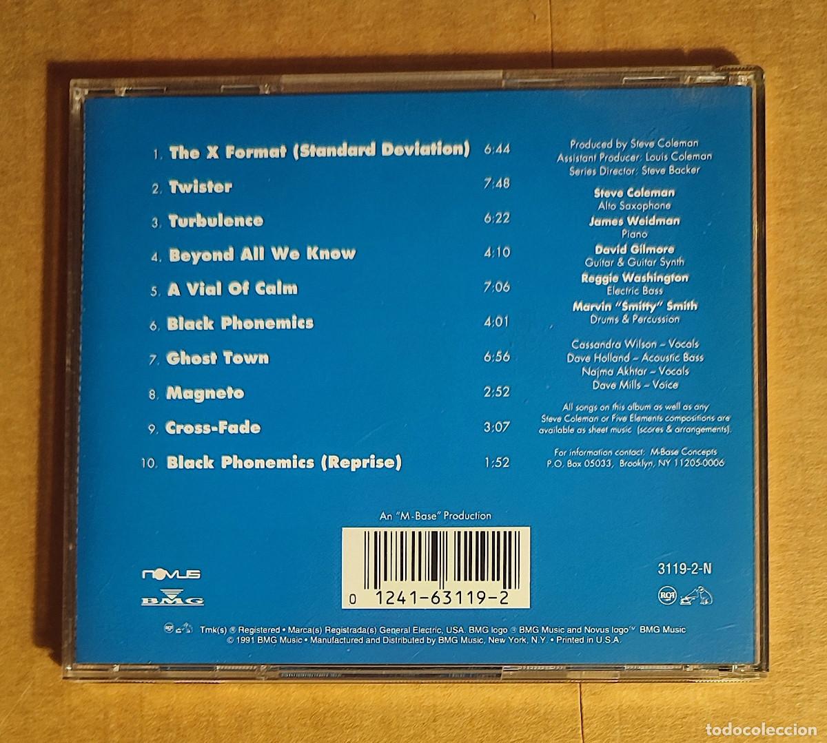 CDs de m&uacute;sica: STEVE COLEMAN - BLACK SCIENCE - 1990 - Foto 3