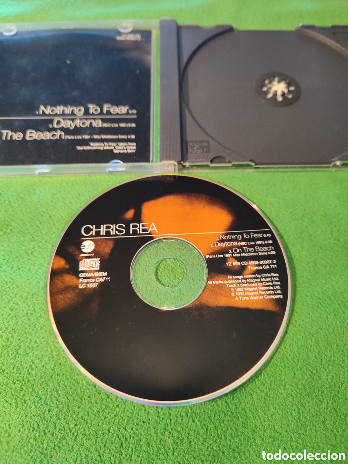 CDs de m&uacute;sica: Chris Rea - Nothing to rea Maxi CD 1992 - Foto 2