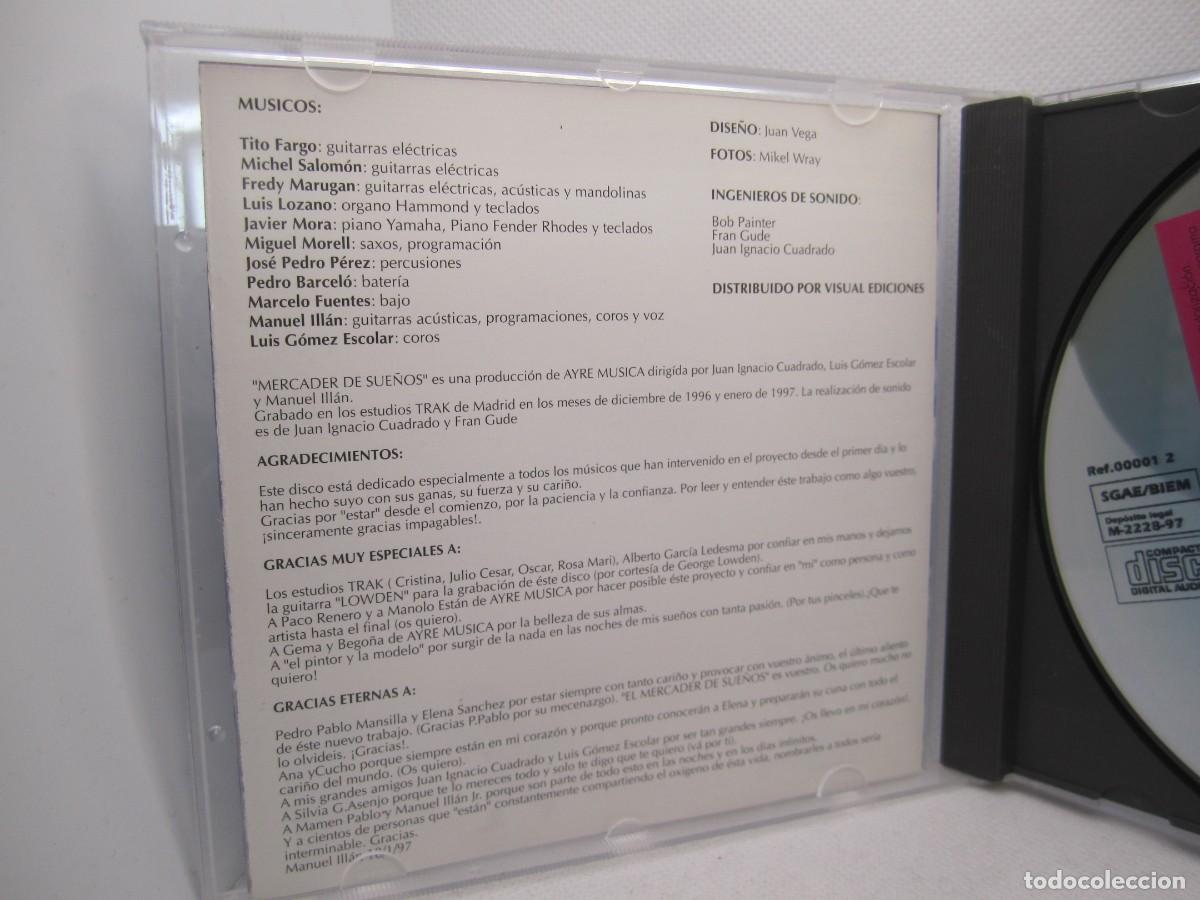 CDs de m&uacute;sica: CD Manuel Ill&aacute;n, Mercado de sue&ntilde;os - Foto 2