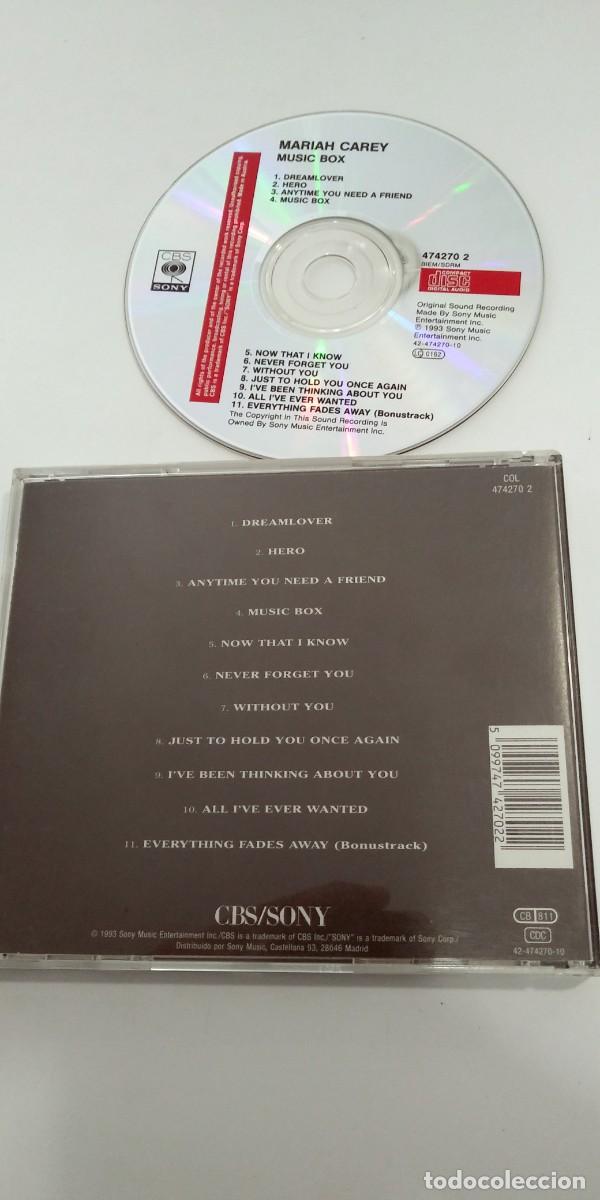 CDs de m&uacute;sica: Mariah Carey Music Box - Foto 2