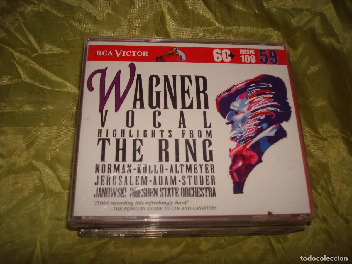 CDs de m&uacute;sica: WAGNER. VOCAL HIGHLIGHTS FROM THE RING. CD. IMPECABLE. (#) - Foto 1