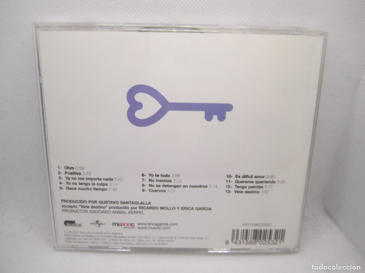 CDs de m&uacute;sica: cd erica garcia amorama - Foto 3