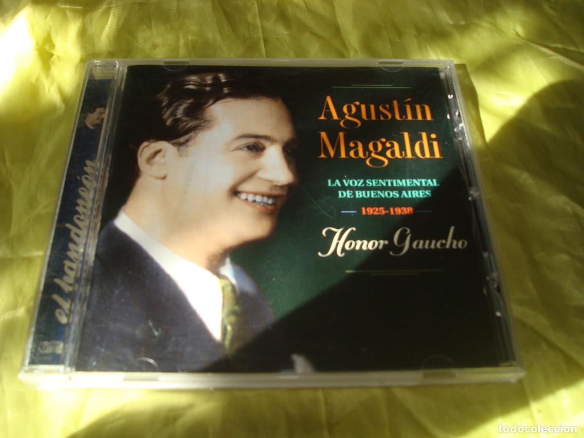 CDs de m&uacute;sica: AGUSTIN MAGALDI ( 1925-1938) HONOR GAUCHO. CD. IMPECABLE(#) - Foto 1