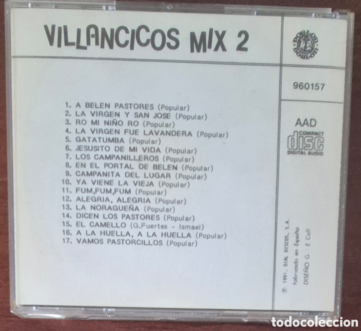 CDs de m&uacute;sica: CD - VILLANCICOS MIX - Foto 2