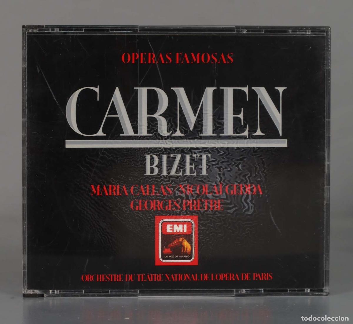 CDs de Musique: CD. BIZET - MARIA CALLAS, NICOLAI GEDDA, GEORGES PETRE: CARMEN