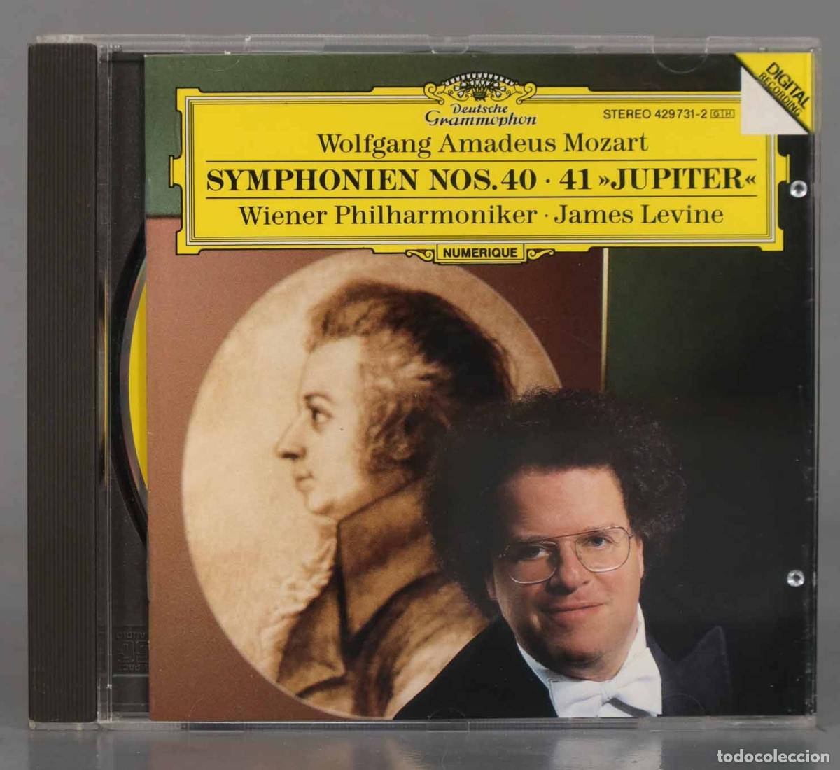 CDs de M&uacute;sica: CD. Mozart &middot; Wiener Philharmoniker &middot; James Levine &ndash; Symphonien Nos. 40 and 41 &acute;Jupiter&acute;