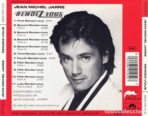 CDs de m&uacute;sica: Jean Michel Jarre &ndash; Rendez-Vous - Foto 2