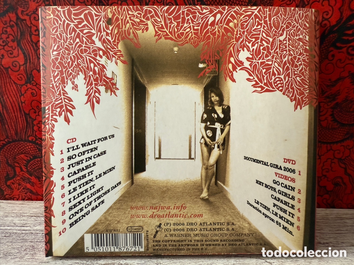 CDs de m&uacute;sica: Najwa - Walkabout (CD+DVD) - Foto 3