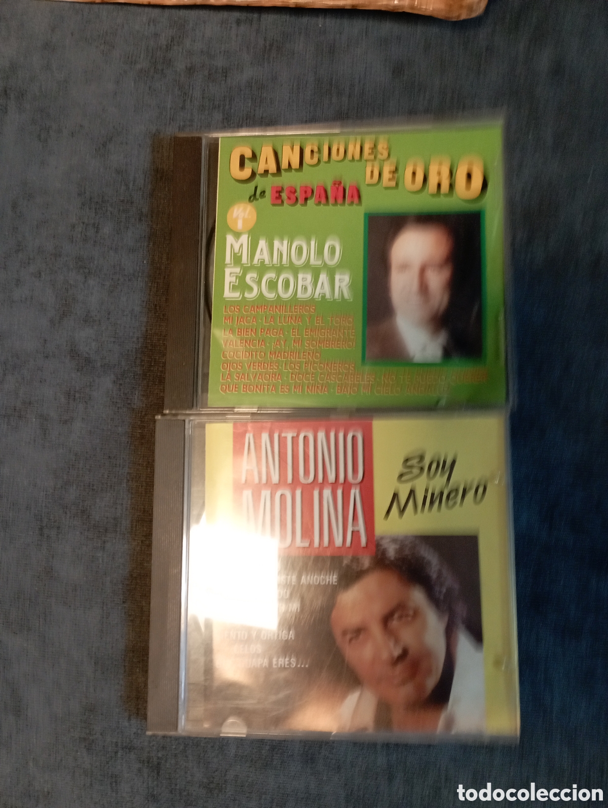 CDs de m&uacute;sica: Pack de dos CDs Manolo Escobar y Antonio Molina - Foto 1