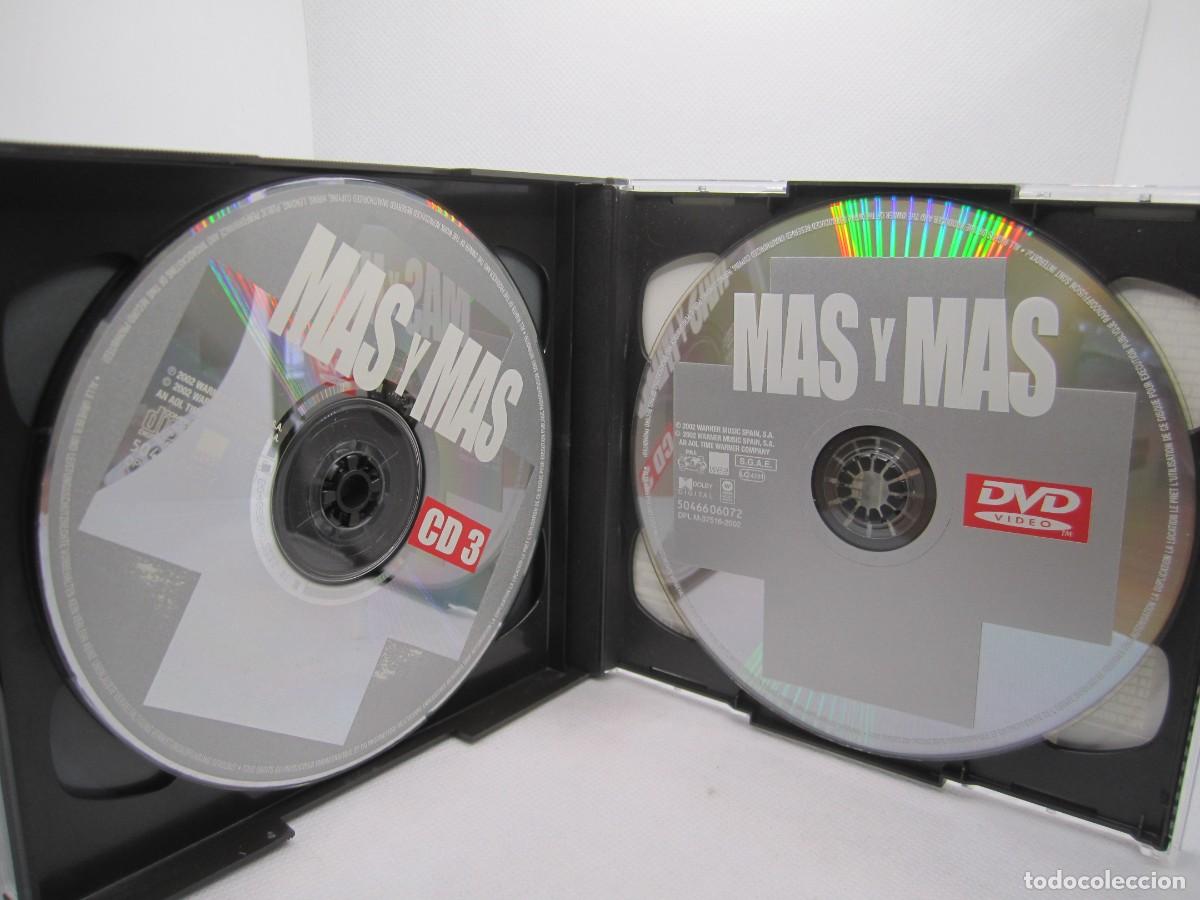 CDs de m&uacute;sica: lote 3 cd+dvd mas y mas - Foto 2