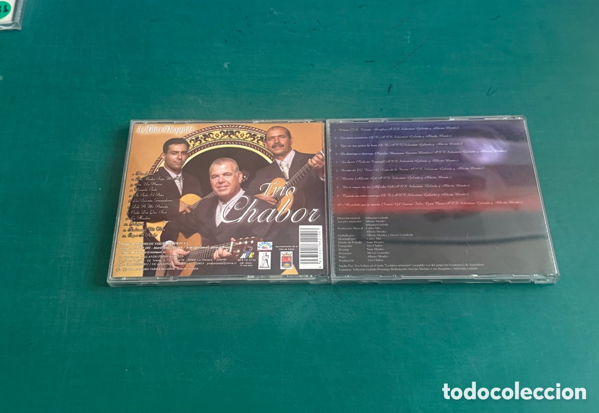 CDs de m&uacute;sica: 2 CDs del Tr&iacute;o Chabor - Foto 2