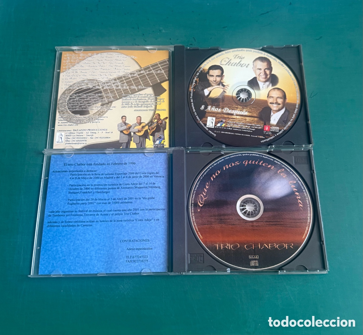 CDs de m&uacute;sica: 2 CDs del Tr&iacute;o Chabor - Foto 3