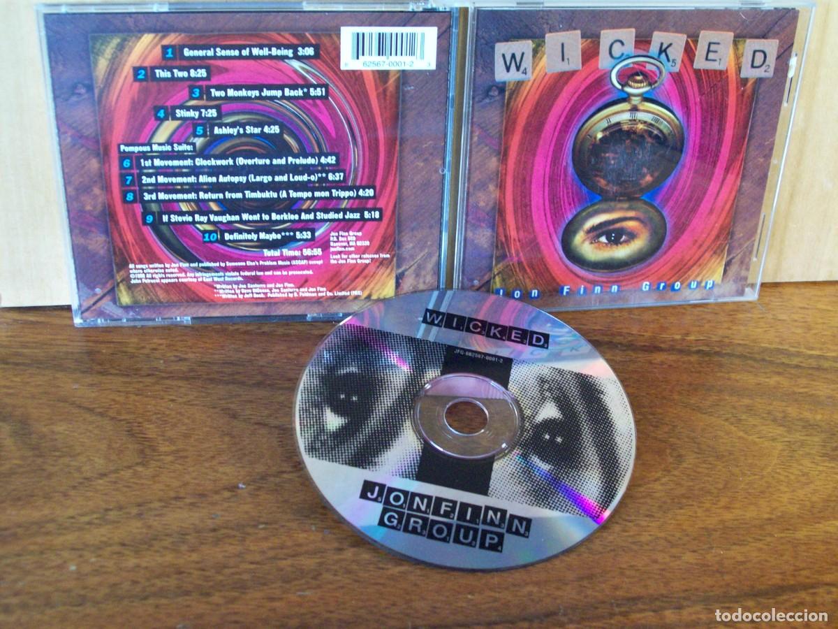 CDs de m&uacute;sica: JON FINN GROUP - WICKED - CD - Foto 1