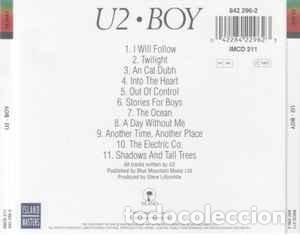 CDs de m&uacute;sica: U2 - BOY CD EDICION EUROPEA - Foto 2
