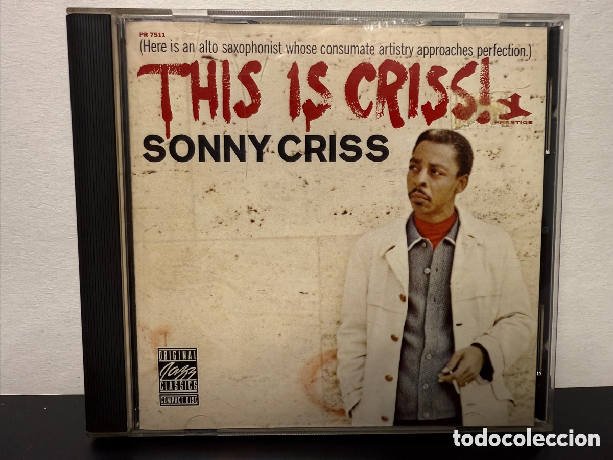 CDs de m&uacute;sica: Sonny Criss - This Is Criss! (CD) - Foto 1