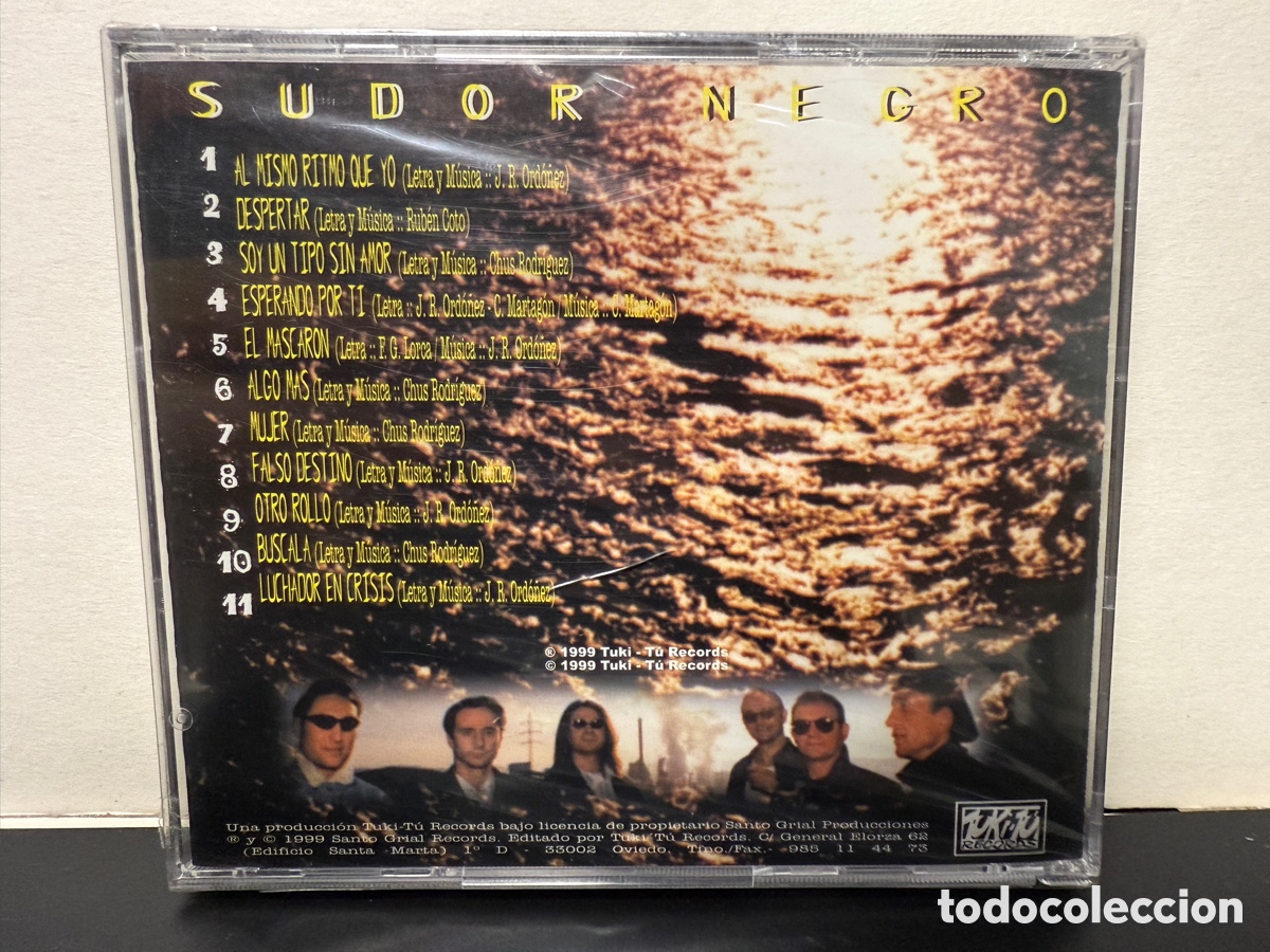 CDs de m&uacute;sica: Stukas - Sudor Negro (CD) - Foto 2