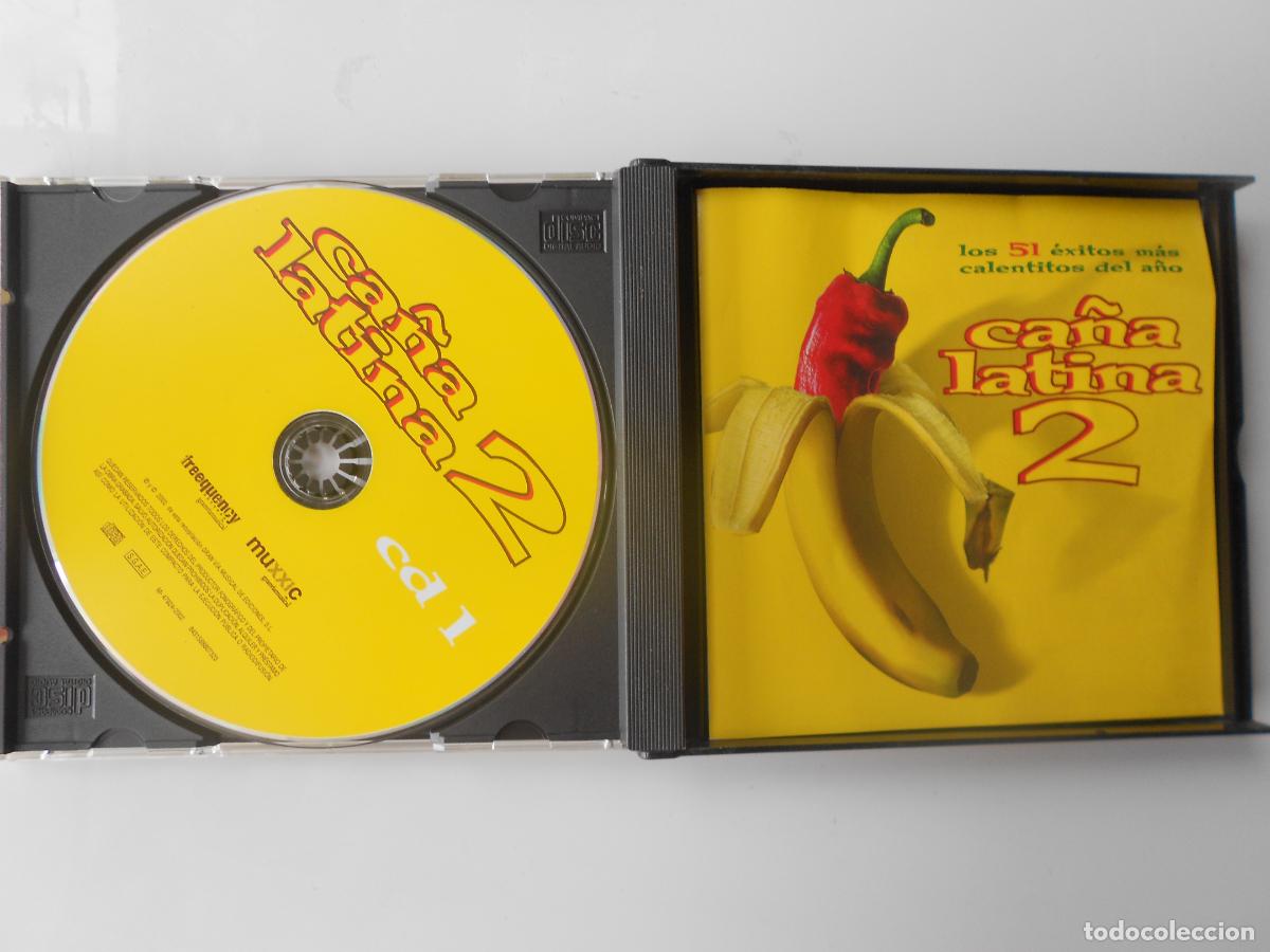 CDs de m&uacute;sica: CA&Ntilde;A LATINA 2 - LOS 51 EXITOS DEL A&Ntilde;O 2002 - 3 CD,S - Foto 2