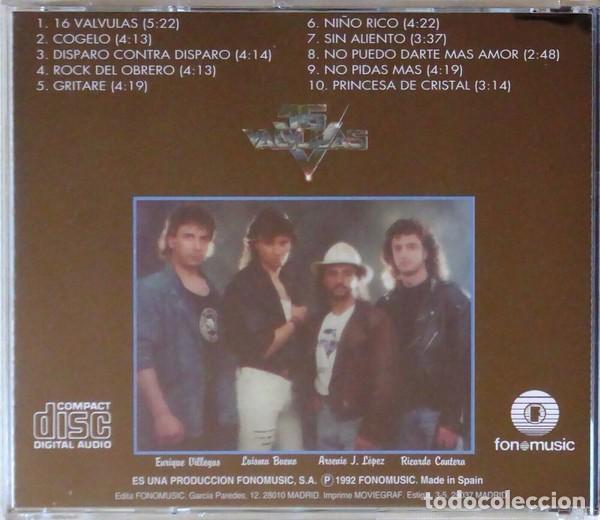 CDs de m&uacute;sica: 16 Valvulas &ndash; A Todo Gas - Foto 2