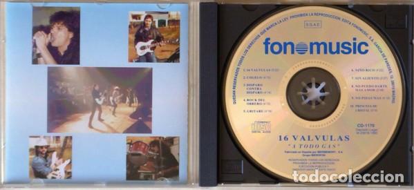 CDs de m&uacute;sica: 16 Valvulas &ndash; A Todo Gas - Foto 3