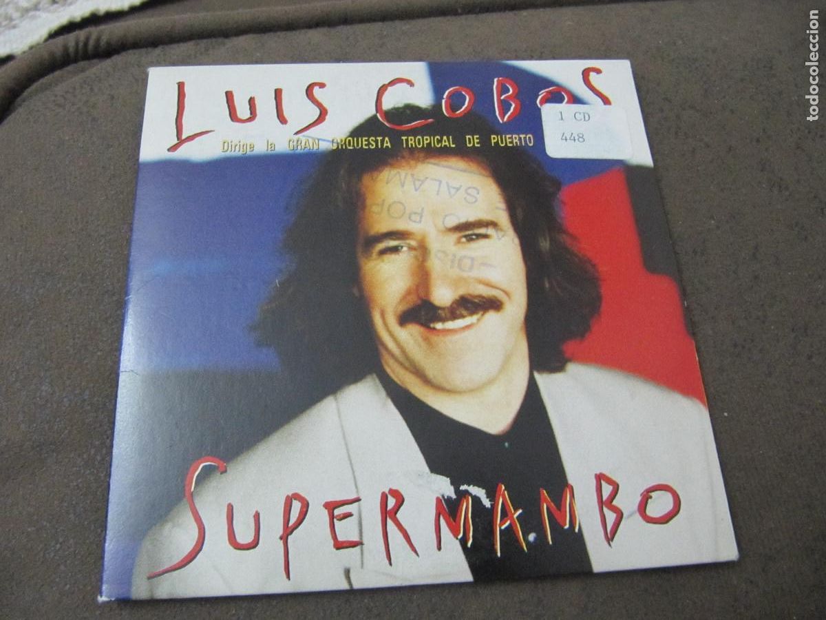 CDs de m&uacute;sica: CD SINGLE PROMO - LUIS COBOS - SUPERMAMBO - Foto 1
