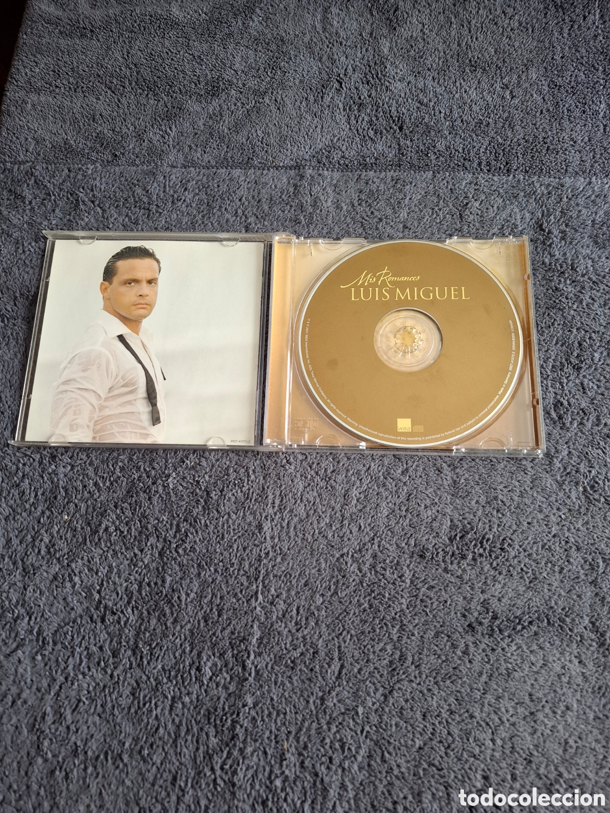 CDs de m&uacute;sica: CD46. Luis Miguel - Mis Romances, Wea 2001. - Foto 2