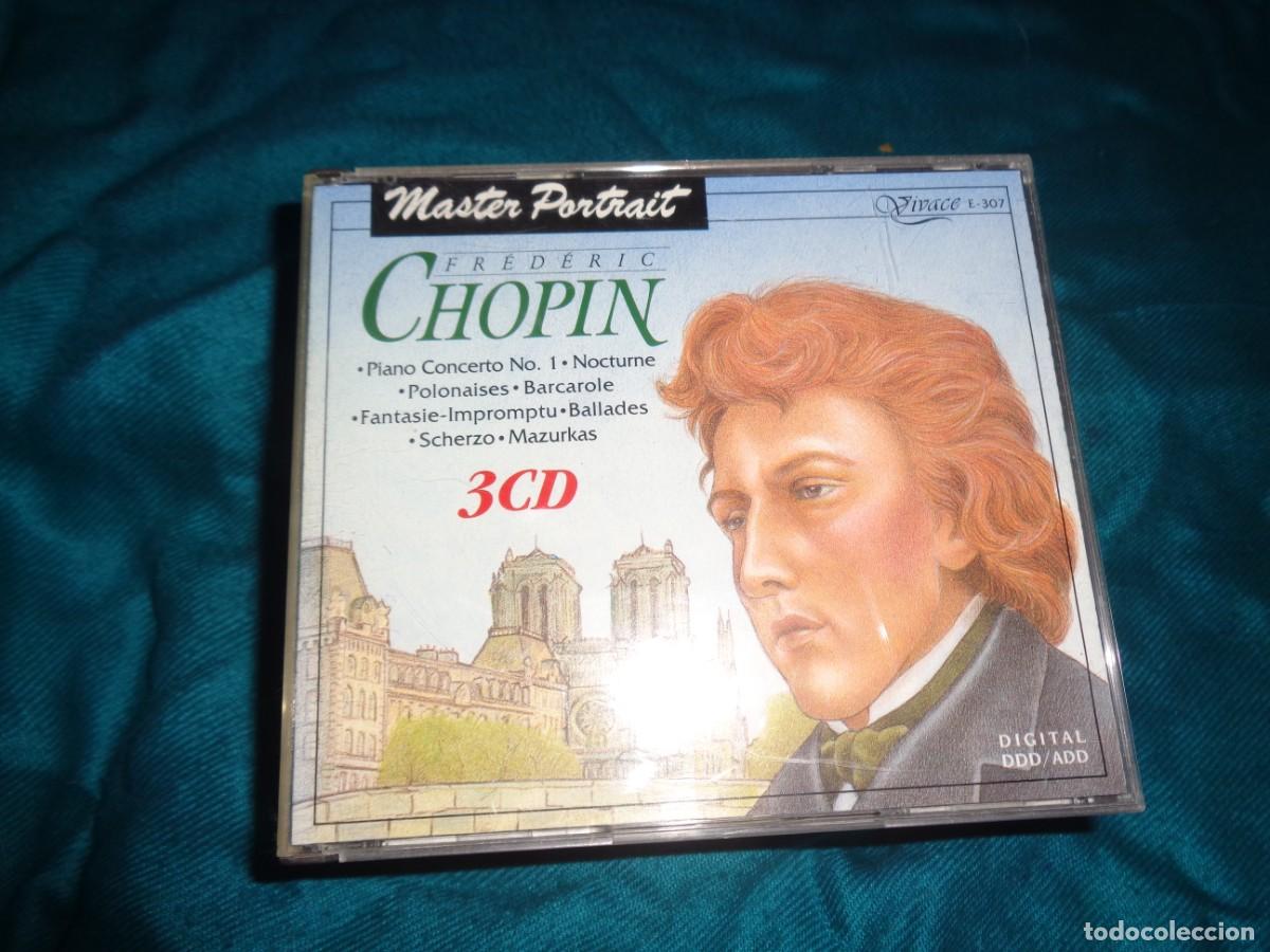 CDs de m&uacute;sica: FREDERIC CHOPIN. MASTER PORTRAIT, 3 CD&acute;S. IMPECABLE(#) - Foto 1