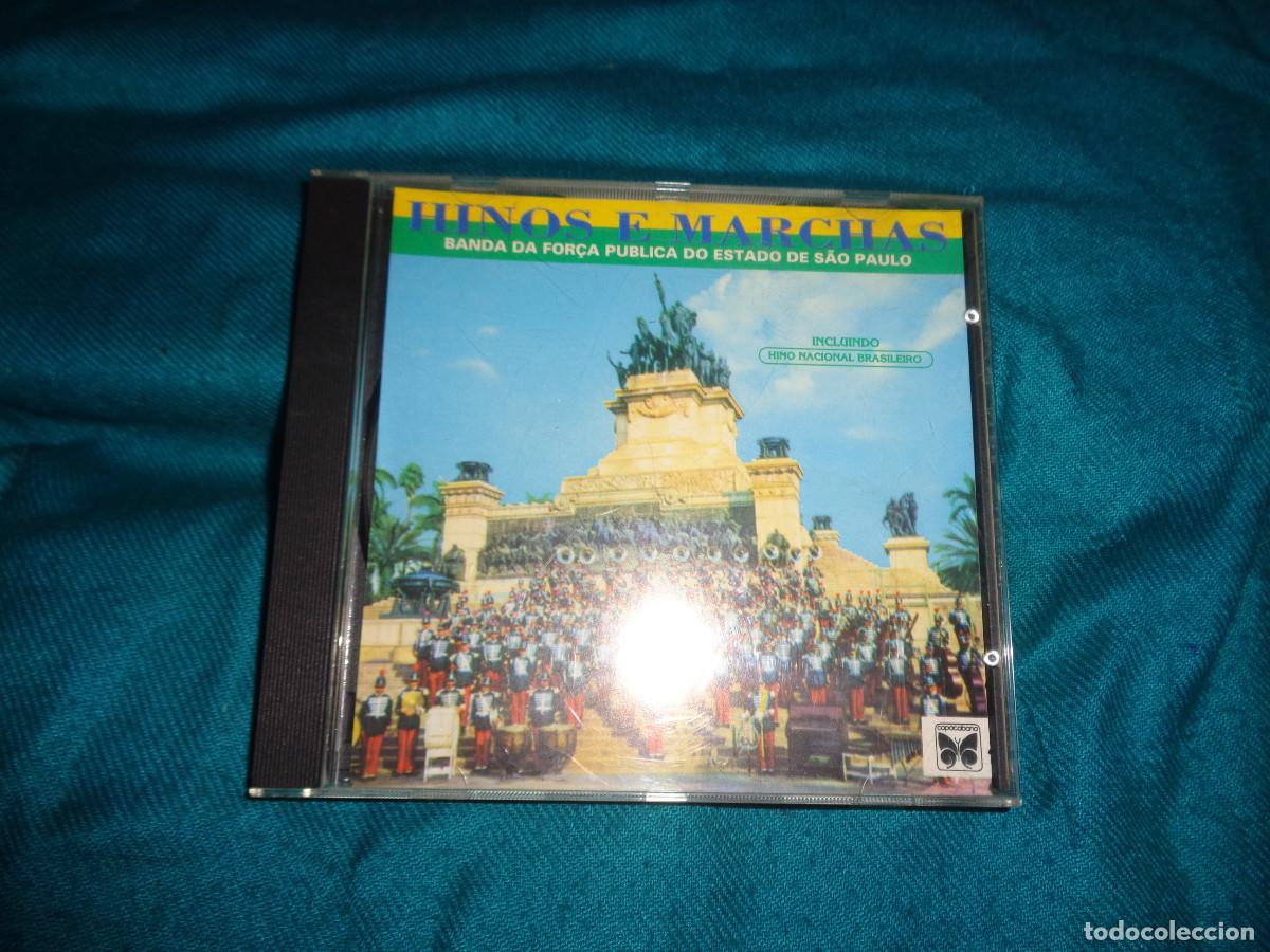CD di Musica: HINOS E MARCHAS. BANDA DA FOR&Ccedil;A PUBLICA DO ESTADO DE SAO PAULO. EDC. BRASIL. CD. IMPECABLE