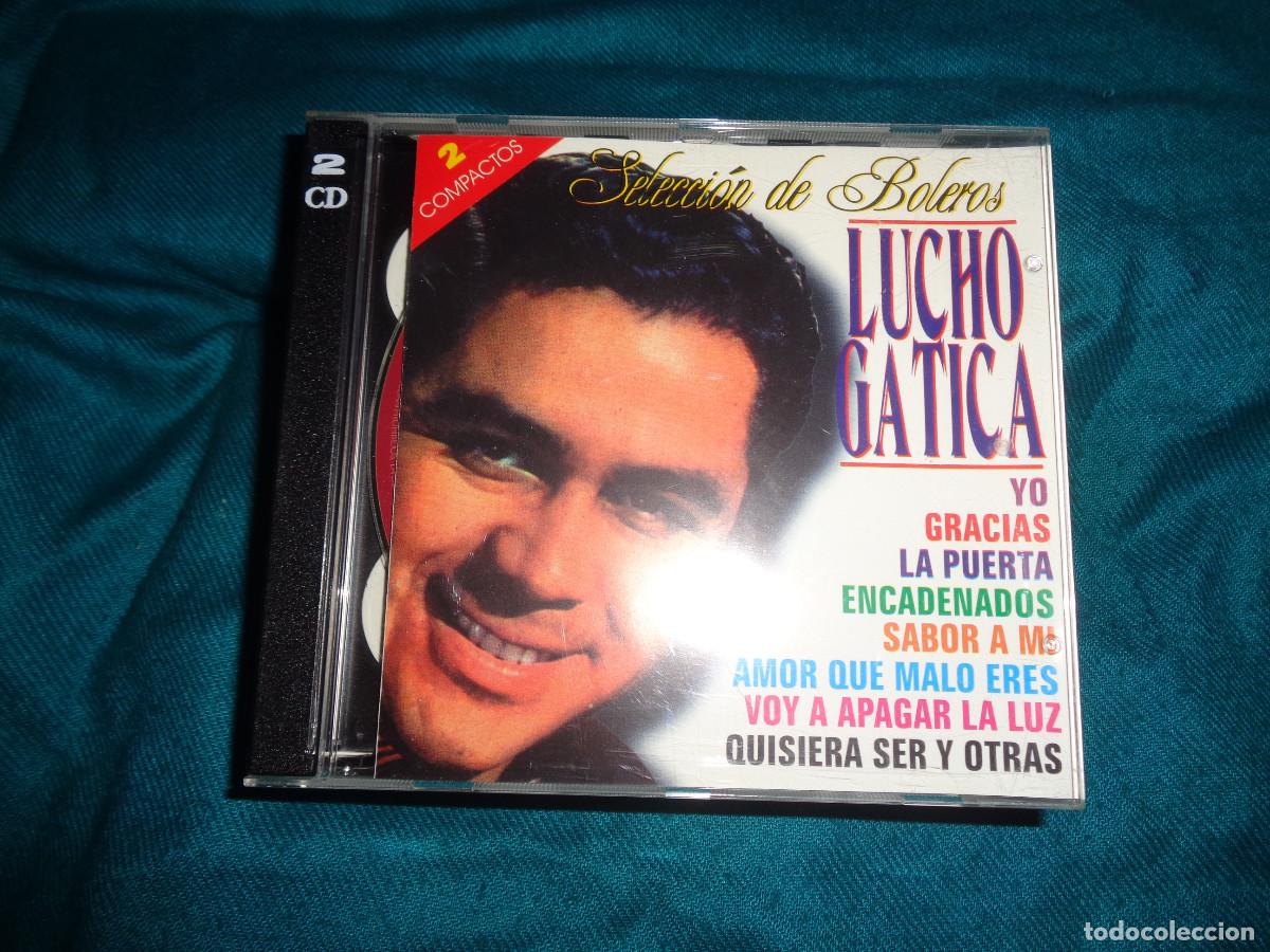 CDs de m&uacute;sica: LUCHO GATICA. SELECCION DE BOLEROS. 2 CD&acute;S. IMPECABLE - Foto 1