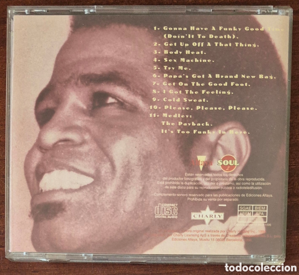 CDs de m&uacute;sica: CD - JAMES BROWN - AT STUDIO 54 - Foto 2