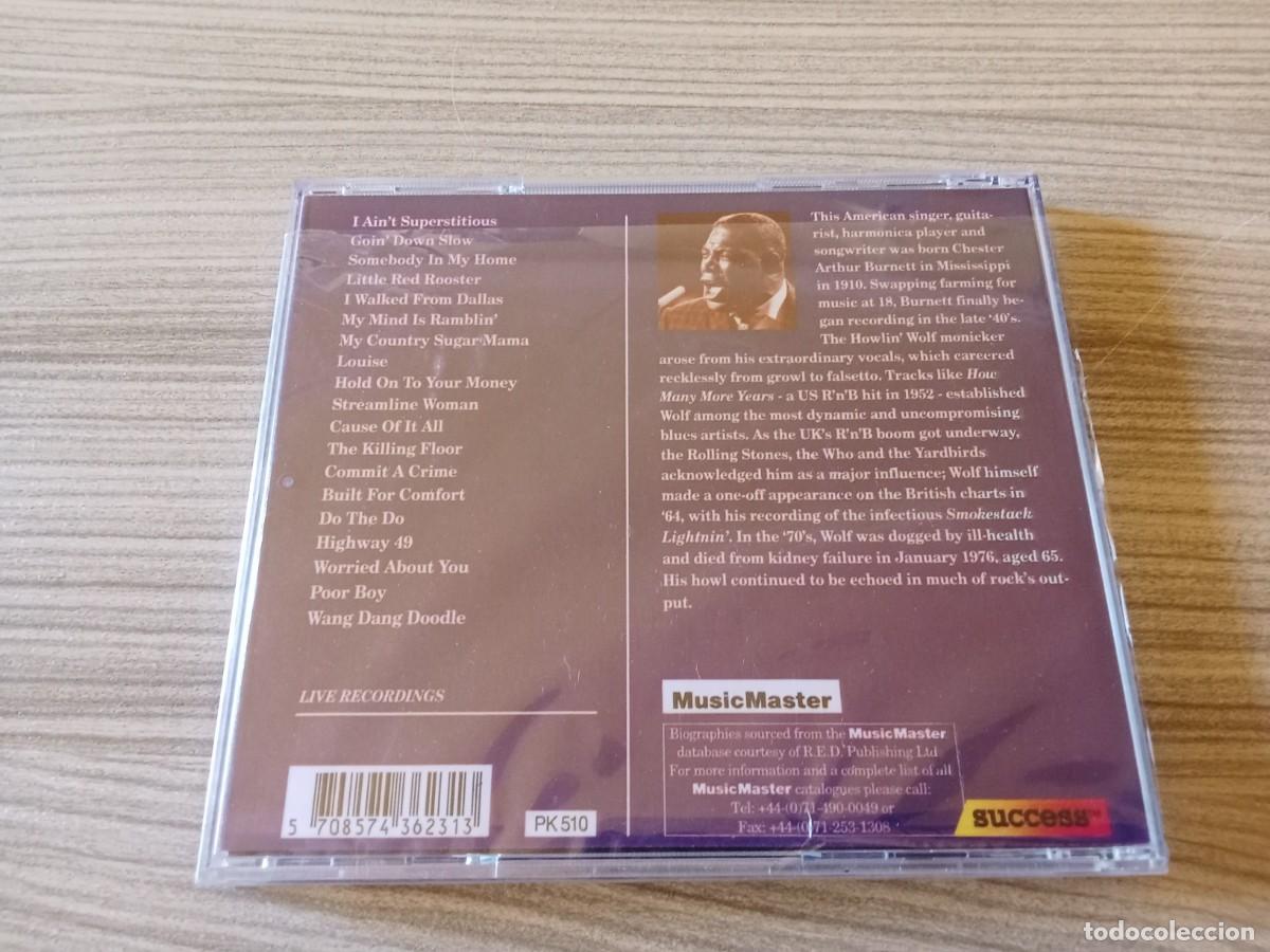 CDs de m&uacute;sica: HOWLIN WOLF Little Red Rooster BLUES CD - Foto 2