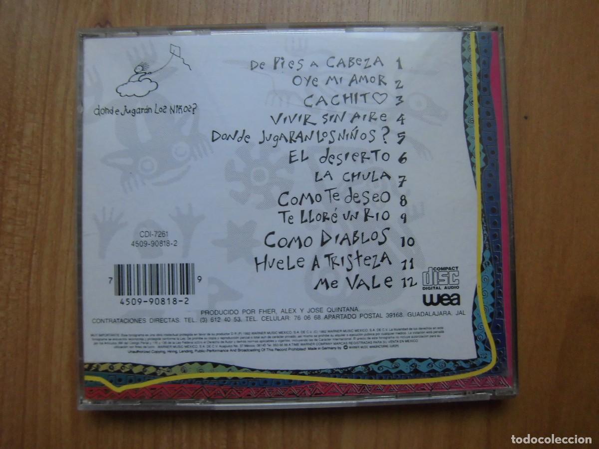 CDs de m&uacute;sica: CD MAN&Aacute; D&Oacute;NDE JUGAR&Aacute;N LOS NI&Ntilde;OS? - Foto 2