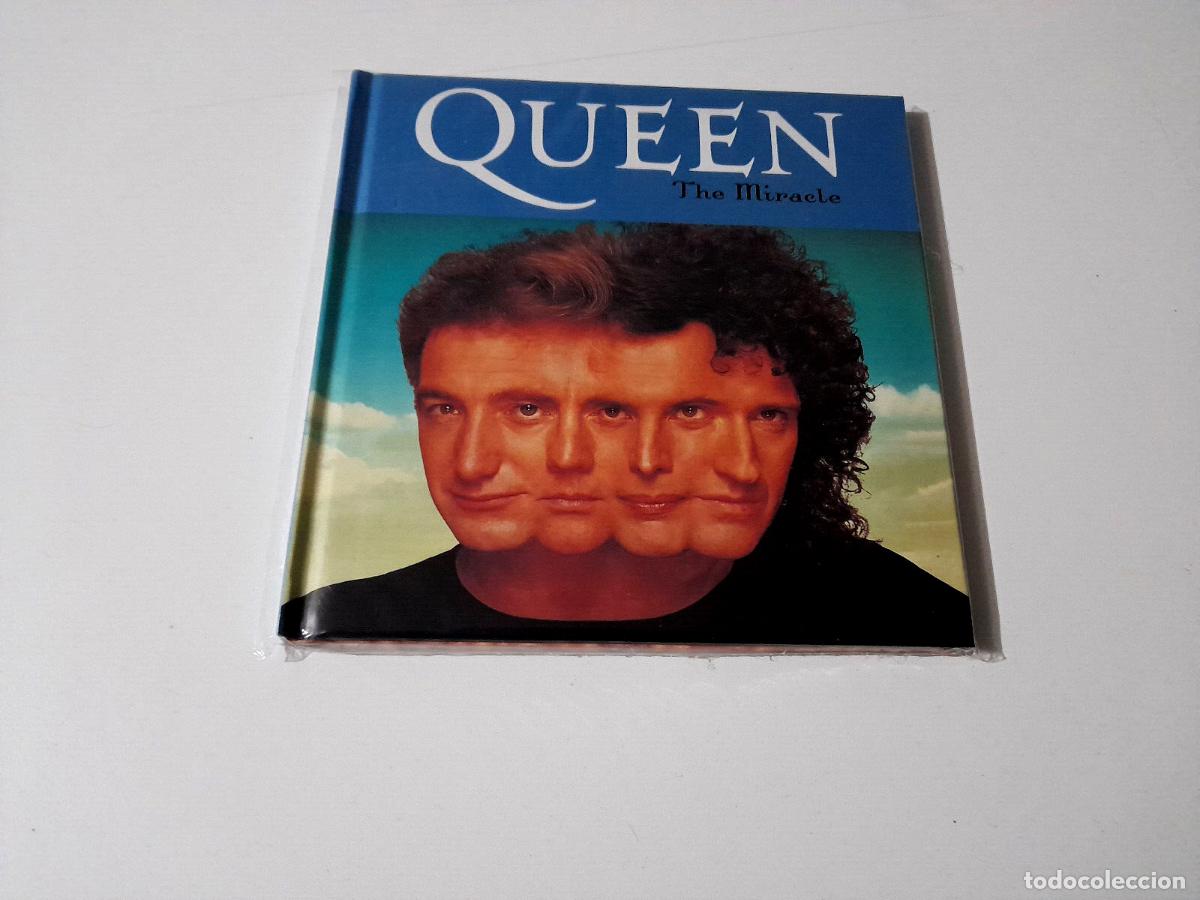 CDs de m&uacute;sica: QUEEN &rdquo;THE MIRACLE&rdquo; CD + LIBRO 13 TRACKS COMO NUEVO - Foto 1