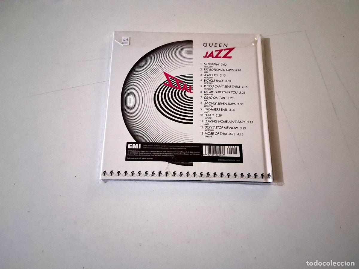 CDs de m&uacute;sica: QUEEN &rdquo;JAZZ&rdquo; CD + LIBRO COMO NUEVO - Foto 2