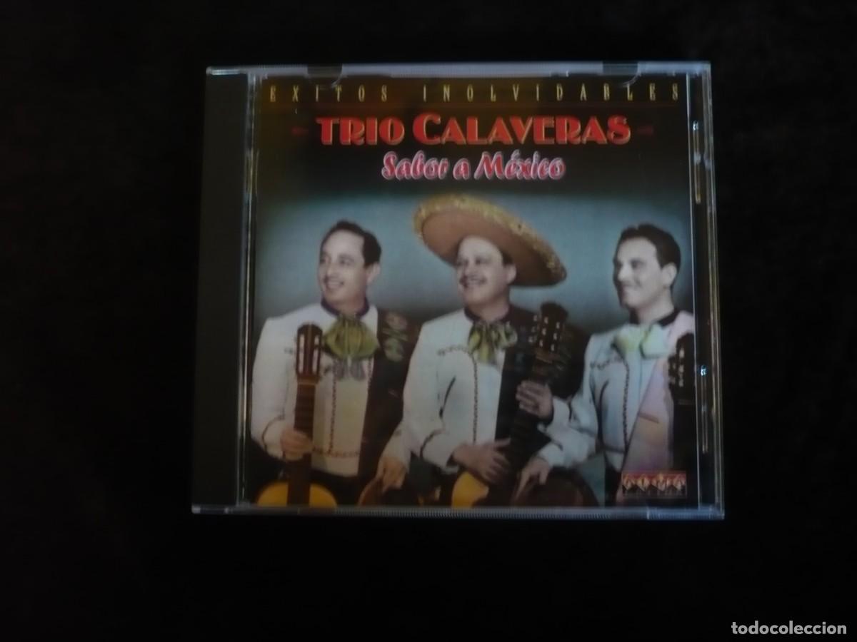 CDs de m&uacute;sica: trio calaveras - sabor a mexico - cd como nuevo - Foto 1