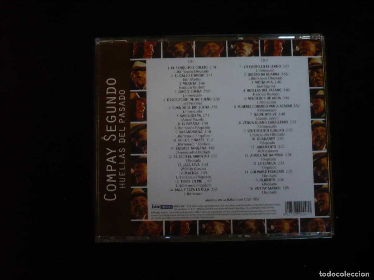 CDs de m&uacute;sica: compay segundo - huellas del pasado - cd como nuevo - Foto 2