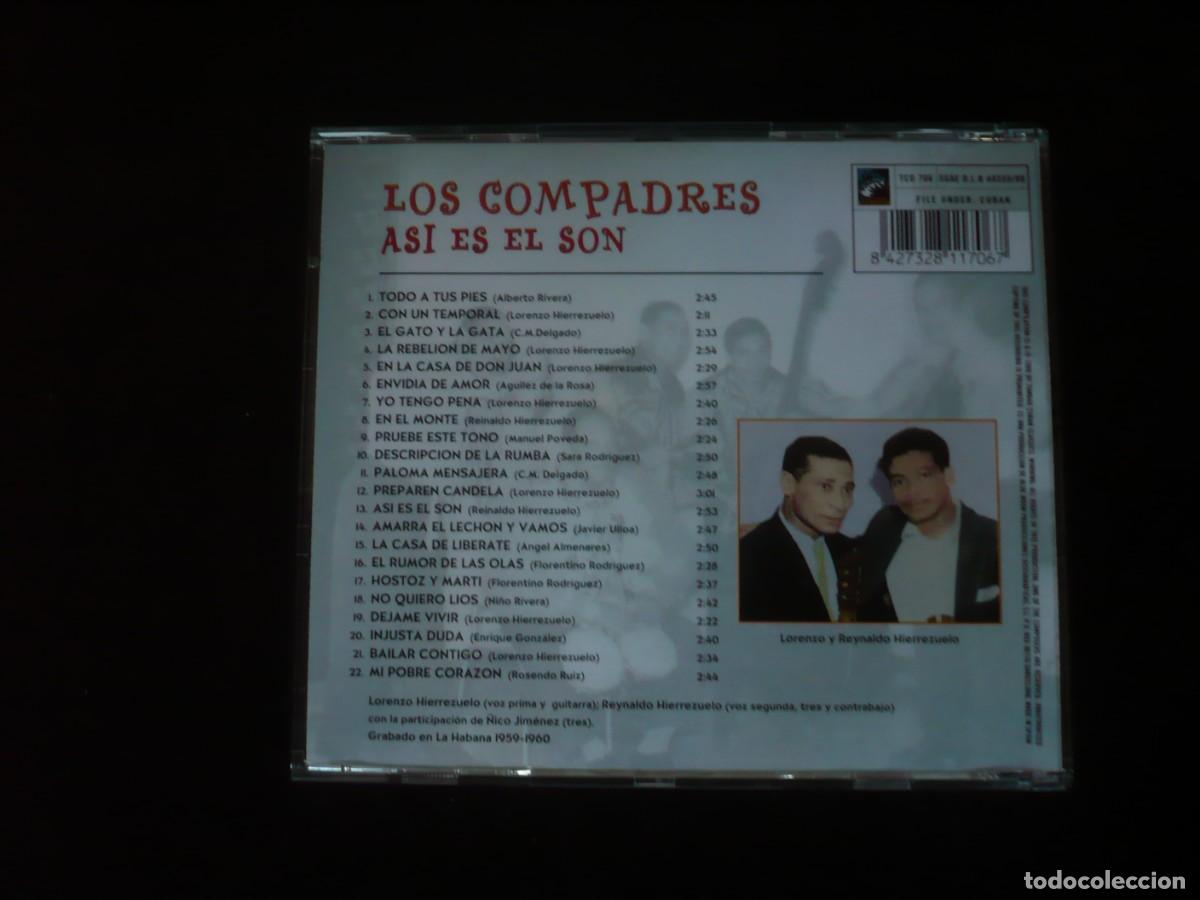 CDs de m&uacute;sica: los compadres - asi es el son - cd como nuevo - Foto 2