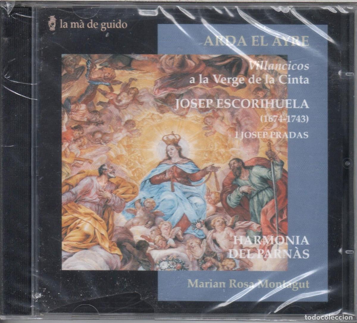 CDs de M&uacute;sica: Arda el Ayre: Villancicos a la Verge de la Cinta Harmonia Del Parnas Nuevo precintado