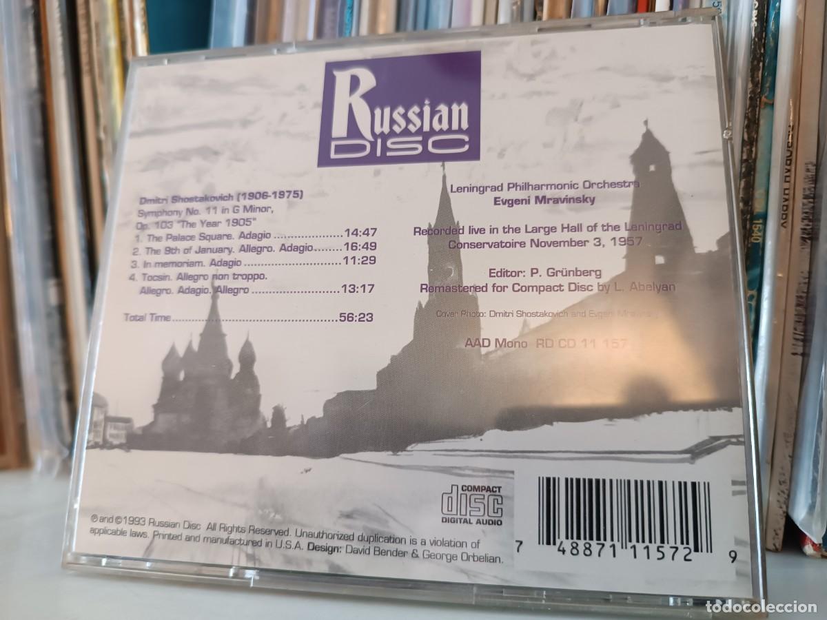 CDs de m&uacute;sica: Shostakovich &ndash; cd US 1993 - Foto 2
