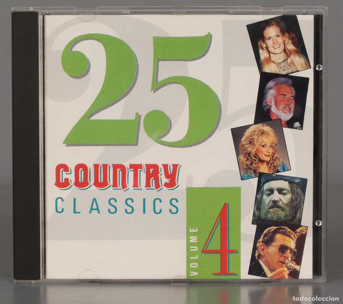 CDs de m&uacute;sica: CD. Various &ndash; 25 Country Classics Volume 4 - Foto 1