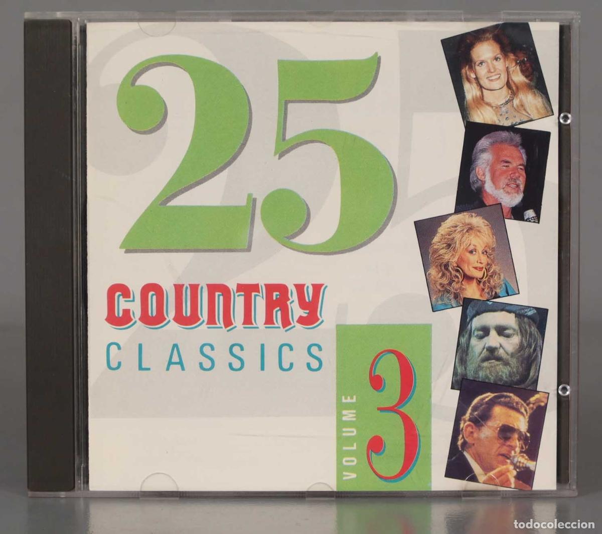 CDs de m&uacute;sica: CD. Various &ndash; 25 Country Classics Volume 3 - Foto 1