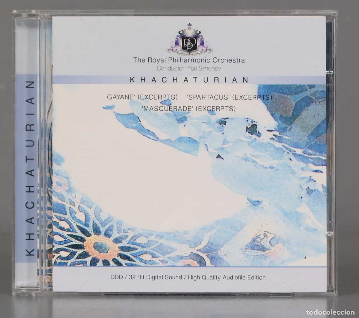 CDs de m&uacute;sica: CD. Simonov &ndash; &acute;Gayane&acute; (Excerpts) / &acute;Spartacus&acute; (Excerpts) / &acute;Masquerade&acute; (Excerpts). Khatchaturian