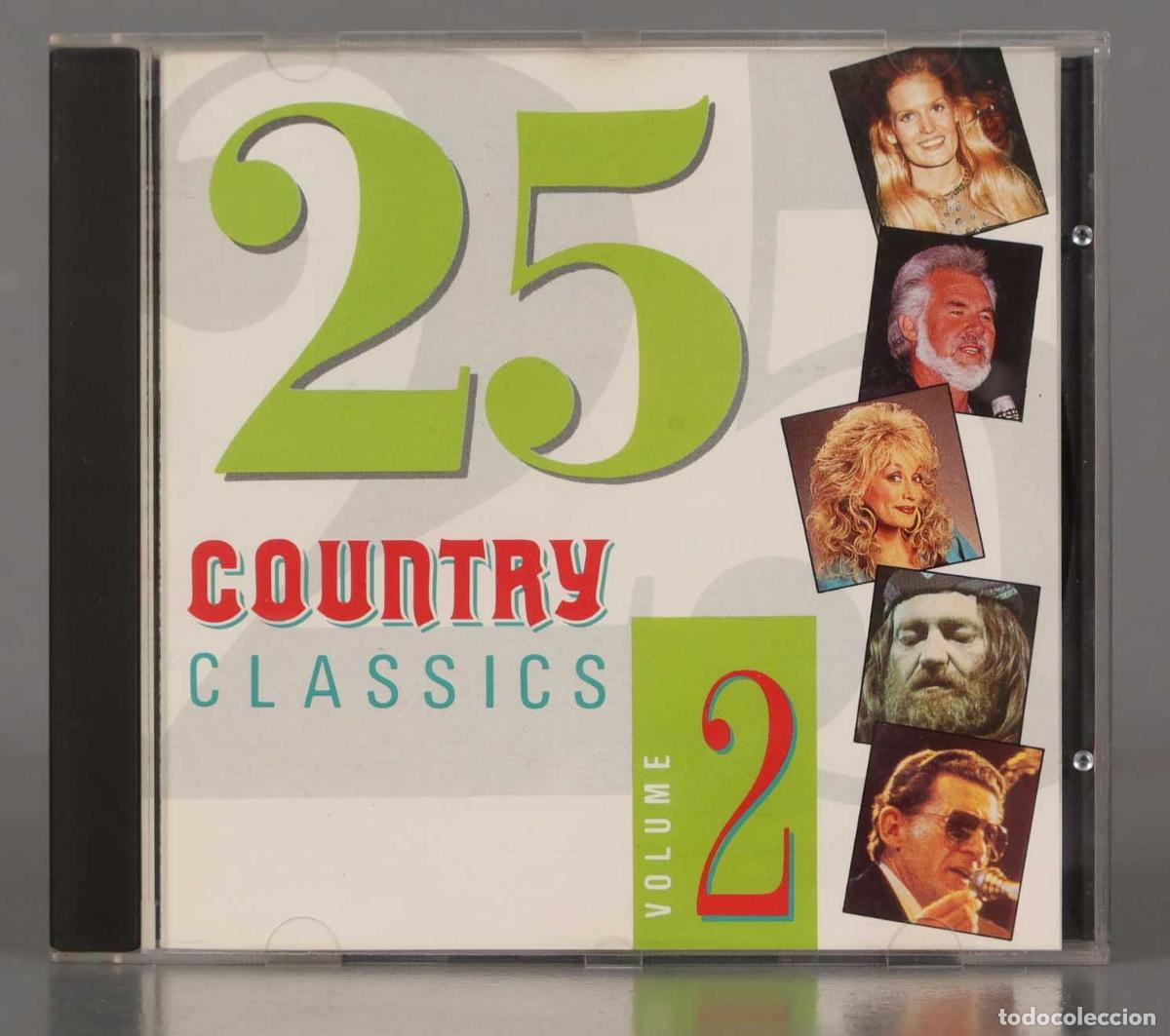 CDs de m&uacute;sica: CD. Various &ndash; 25 Country Classics Volume 2 - Foto 1