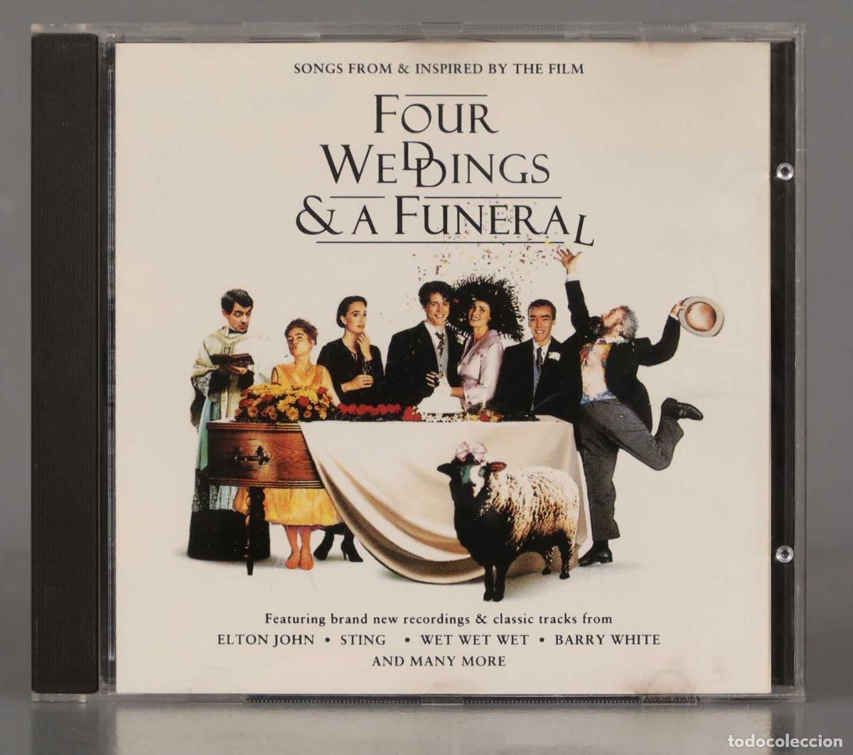 CDs de m&uacute;sica: CD. Various &ndash; Four Weddings And A Funeral - Foto 1