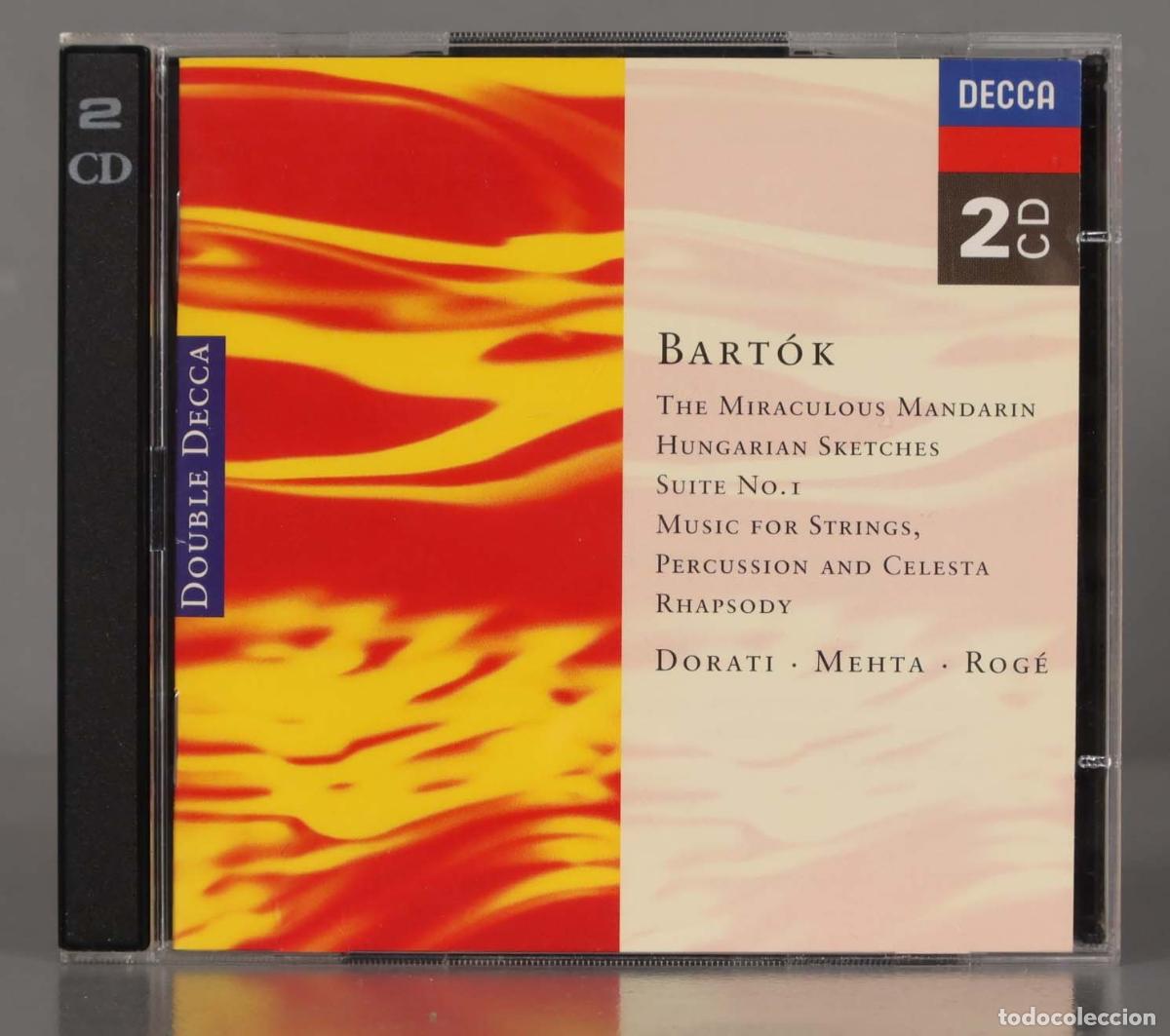 CDs de M&uacute;sica: CD. Bart&oacute;k - Dorati, Mehta, Rog&eacute; &ndash; The Miraculous Mandarin