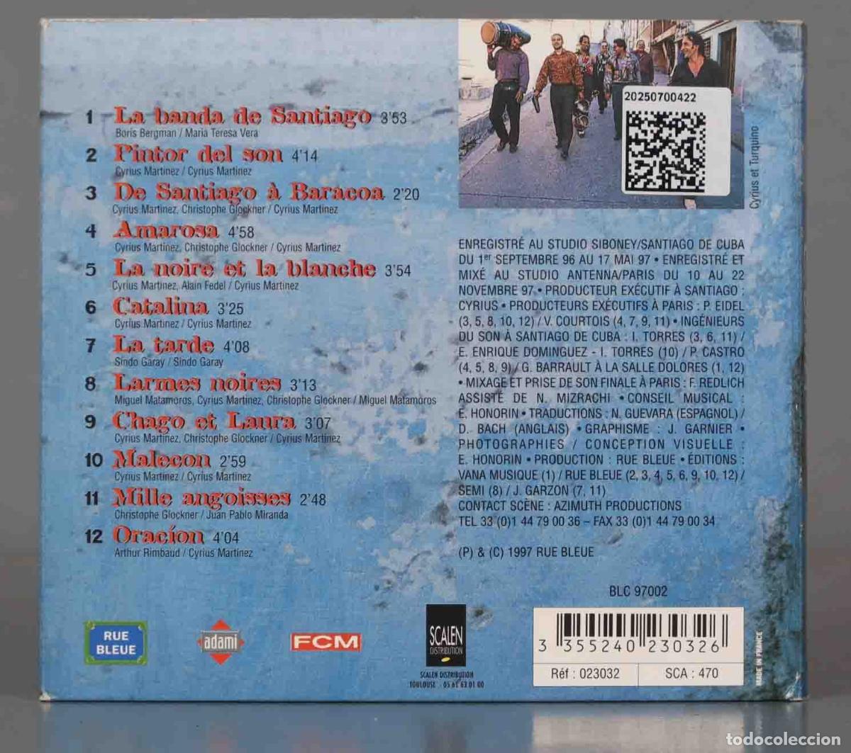CDs de m&uacute;sica: CD. Cyrius &ndash; La Banda - Foto 2