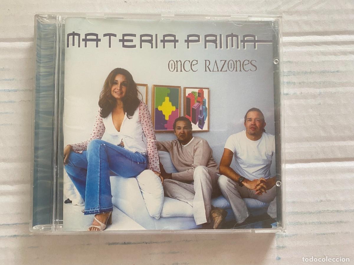 CDs de m&uacute;sica: CD MATERIA PRIMA - ONCE RAZONES - Foto 1