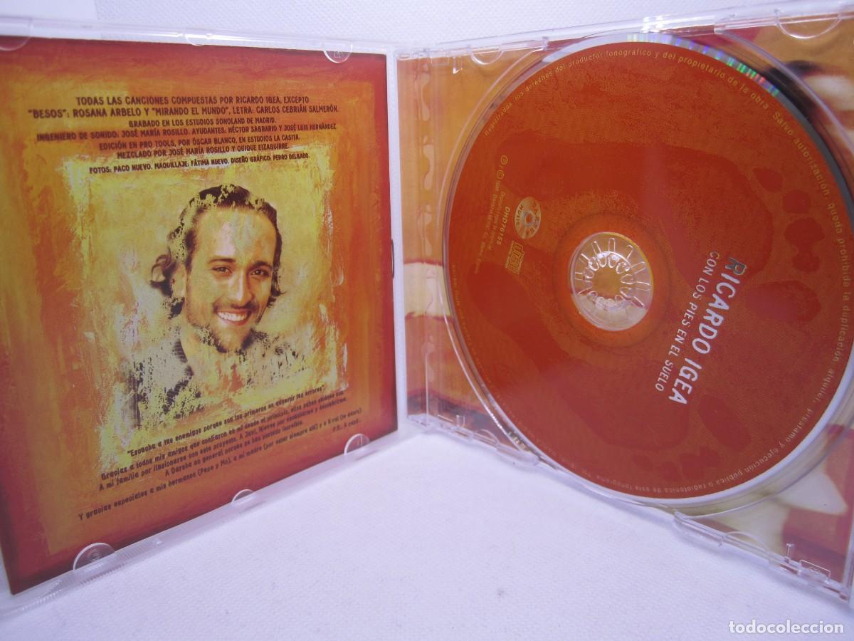 CDs de m&uacute;sica: cd ricardo igea con los pies en el suelo - Foto 2