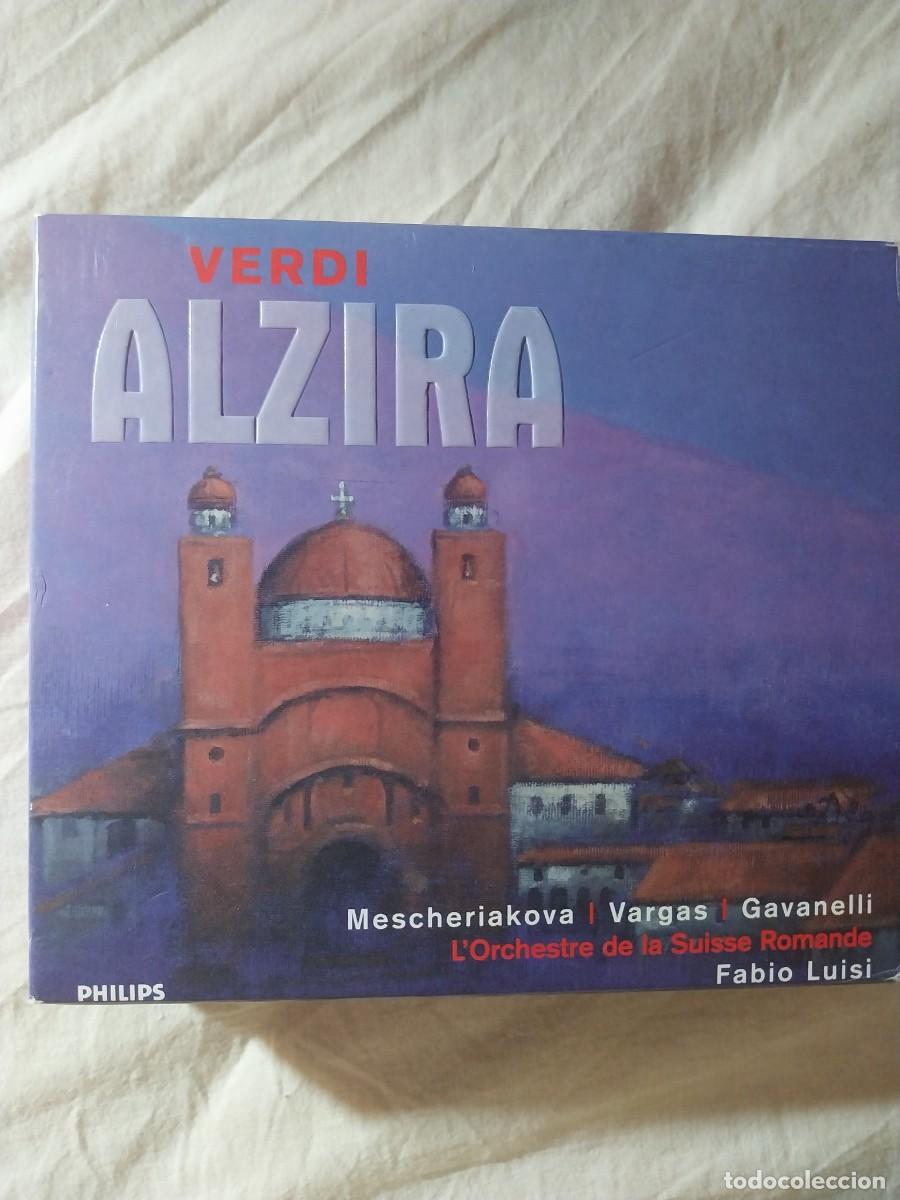 CDs de m&uacute;sica: ALZIRA DE GIUSEPPE VERDI - Foto 1