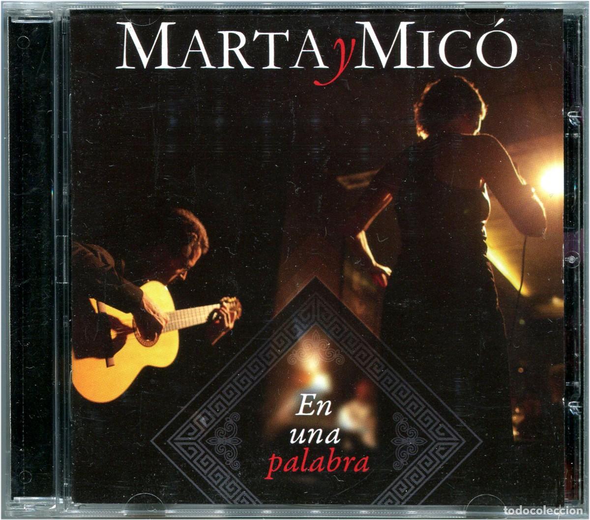 CDs de m&uacute;sica: Marta y Mic&oacute; - En Una Palabra - CD Spain 2015 - Picap &lrm;911211 - EX/EX